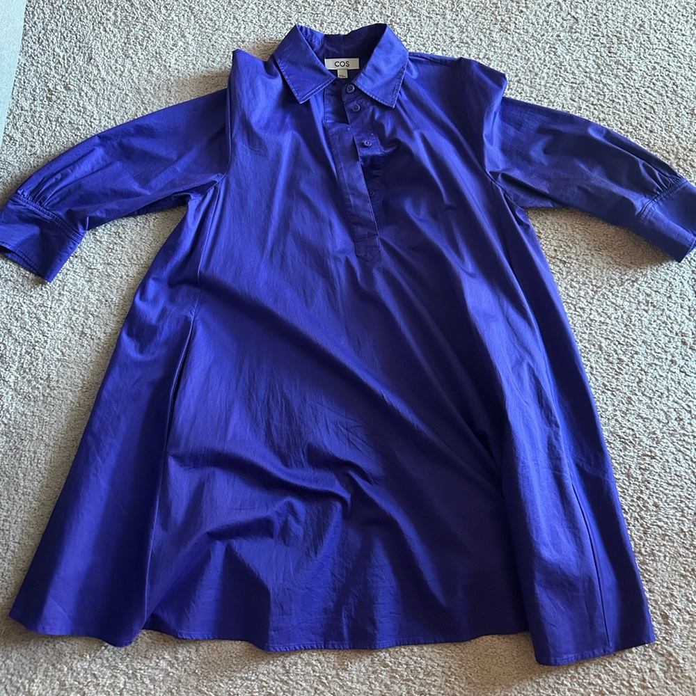 Cos purple dress